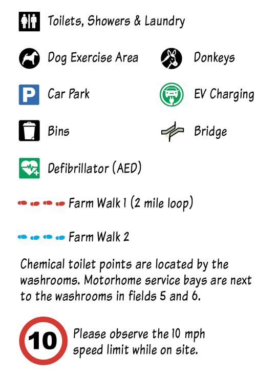 Park Map Key